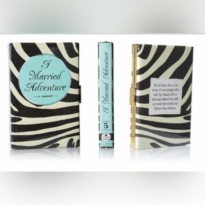 Kate Spade ~ I Married Adventure ~ Book of the Month Clutch (Rare)